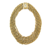 D is for Drape of Golden Chains