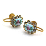 R is for Roses with Rhinestones