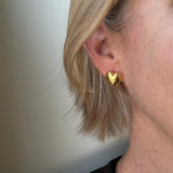 Hinge Heart Earrings