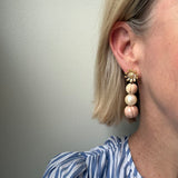 Vintage Stack Statement Earrings