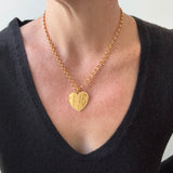 A Heart of Gold Necklace