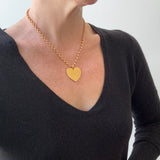 A Heart of Gold Necklace