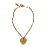 A Heart of Gold Necklace