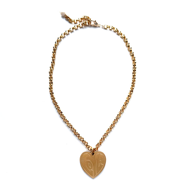 A Heart of Gold Necklace