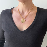 A Heart of Gold Necklace