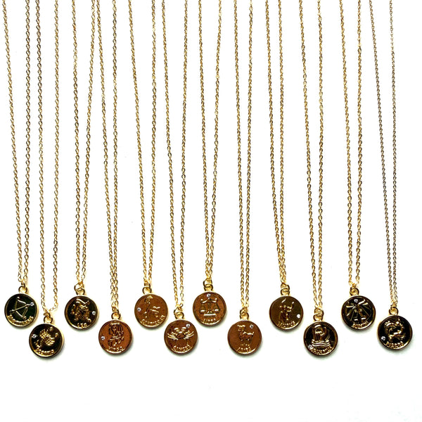 Zodiac Charm Necklace