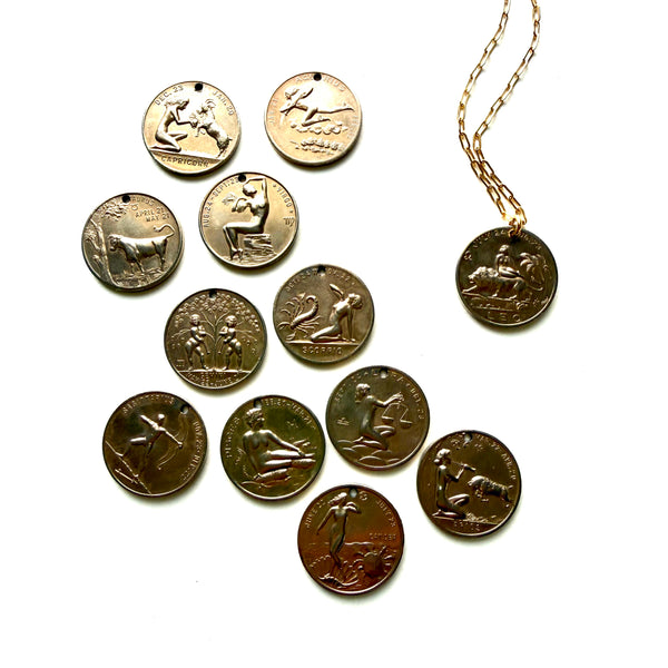 Vintage Zodiac Necklace