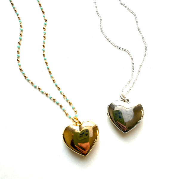 Heart Locket Necklace