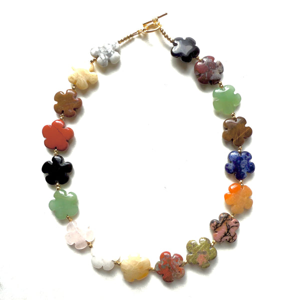 Fall Flowers Necklace