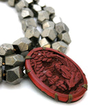 C is for Carved Cinnabar