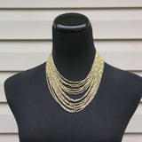 D is for Drape of Golden Chains