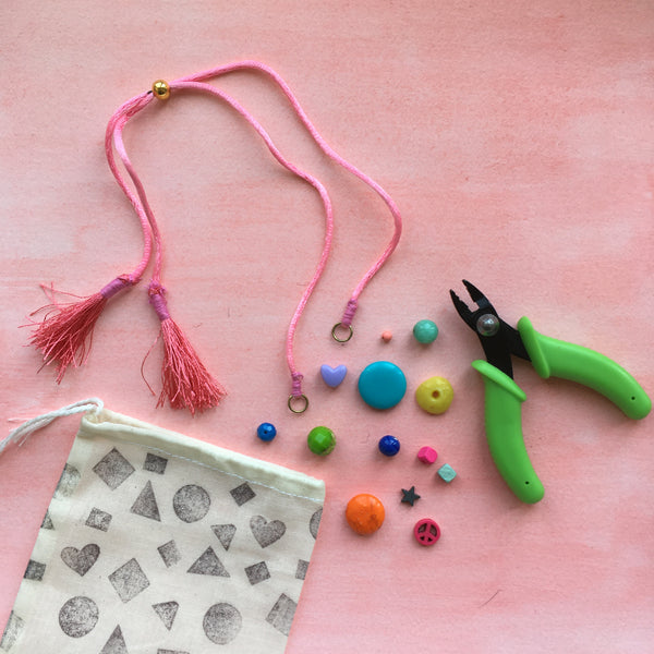 DIY Necklace Kit PRE-ORDER / PINK