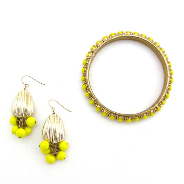 Earrings and Bracelet