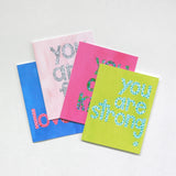 Note Card Set - You Are Kind/Fun/Strong/Loved Mix