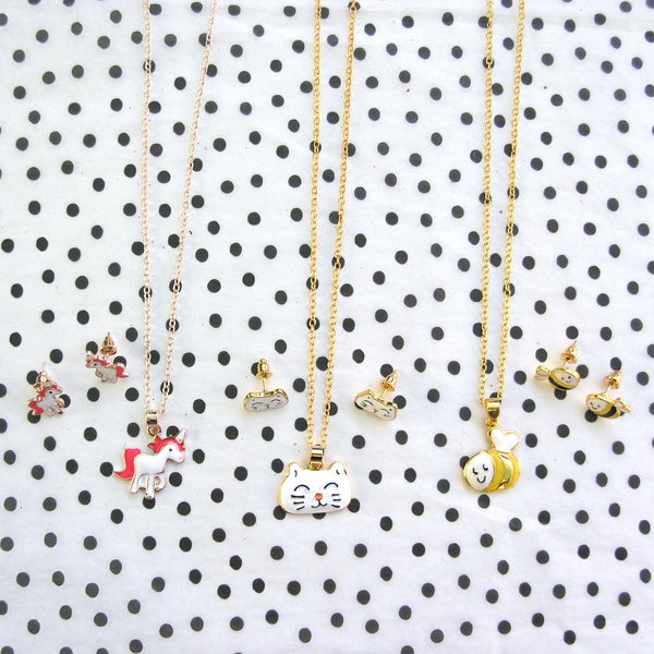 Necklace - Earrings Set