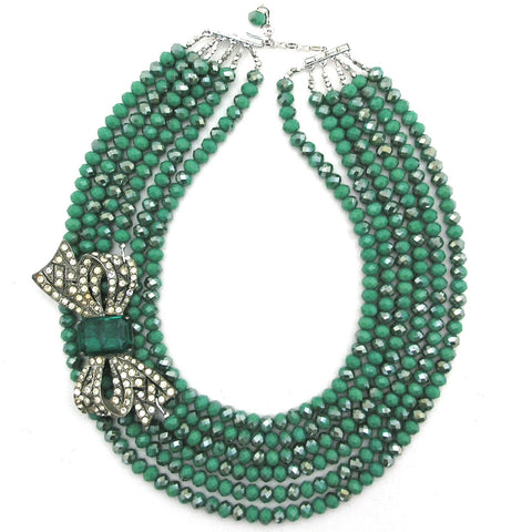 With A Girlish Green Twinkle