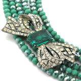 With A Girlish Green Twinkle