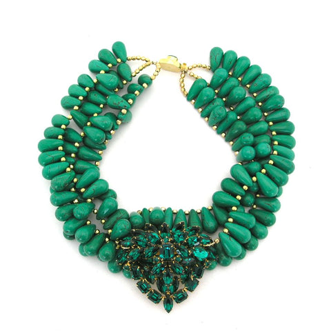 Gamine in Green