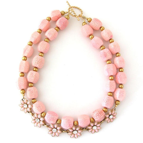 Pink Petals in a Row