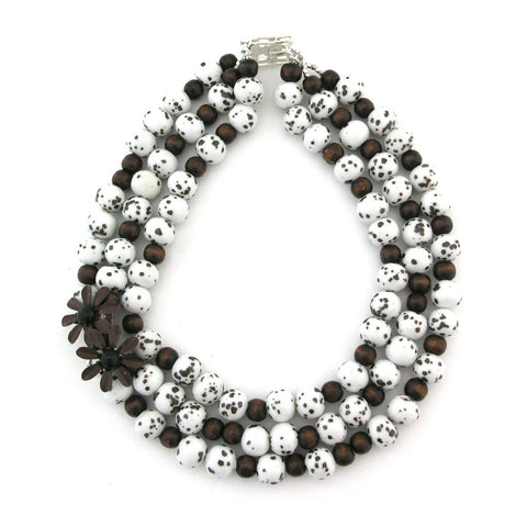 Brown and White Whimsy